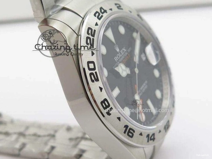 Edition Noob 42mm Explorer Dial A23J Bracelet 216570 SS II Black on Best 0129